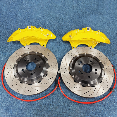 6 calibradores Monoblock del freno del funcionamiento del pote V6 forjaron la aleación de aluminio