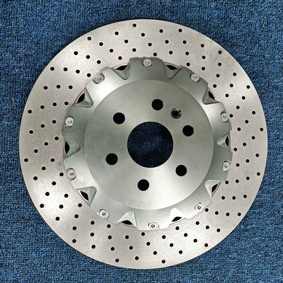 Disco 330x28m m de Front Drilled Ventilated Performance Brake 355x32m m 380x34m m