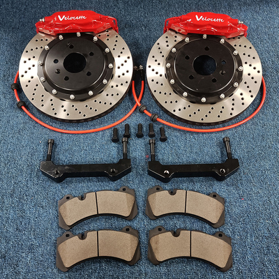 Pinzas de freno rojas F40 4 Pot aptas para Toyota Honda BMW VW