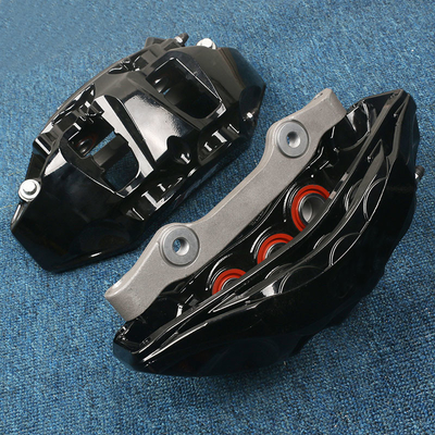 8N modificó 6 el pote negro Audi Calipers For Car Brakes 18 a 21 pulgadas rueda