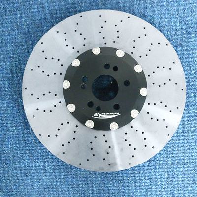 rotores de cerámica del freno del carbono del disco del freno del funcionamiento de 380m m 390m m 400m m