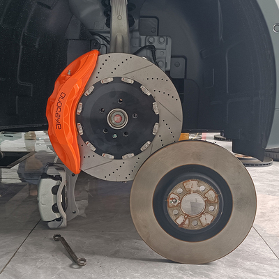 Pinza de freno monobloque con borde de 19 pulgadas, 6 Big Pot, apta para Toyota Avalon modificada