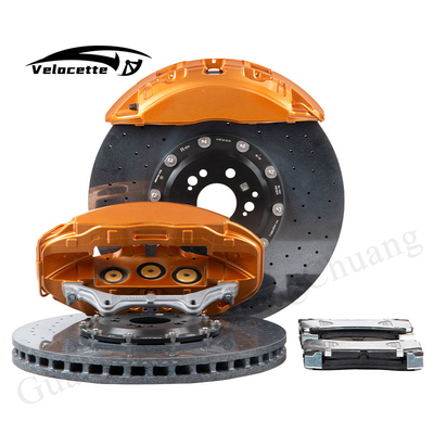 Venta caliente Kit de calibre de freno de carreras G63 Sistema de freno Disco de cerámica de carbono para Honda