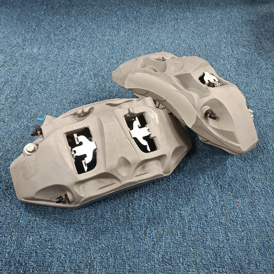 Calibradores del freno del pistón de AK 8N 6 cabidos para los discos de Audi Brake Calipers Upgrade 374m m