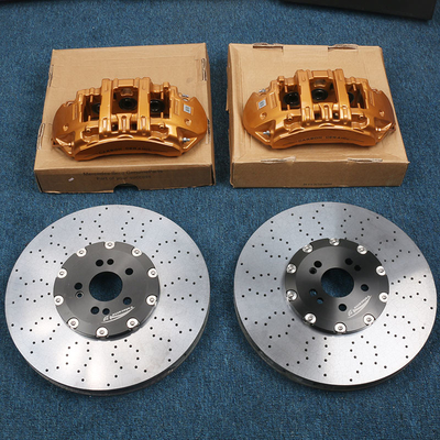 el rotor de cerámica de los frenos del carbono de 400x36m m cupo para el pistón de Mercedes Auto Brake Calipers 6