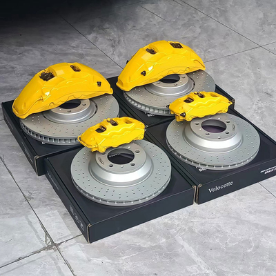 Front Cayenne Porsche Brake Calipers 10 pistones alza el pote 4