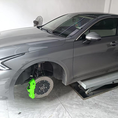 Pinza de Freno Monoblock Kia K5 Pinzas de 6 Pistones Color Verde