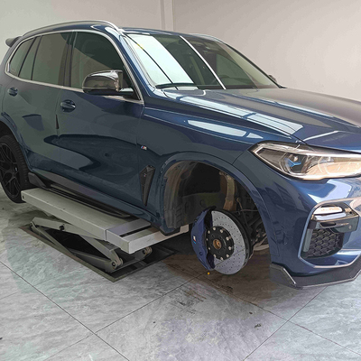 Pinza de freno BMW X5 de aluminio, tamaño grande, 10 pinzas de pistón, discos de cerámica de carbono de 420mm