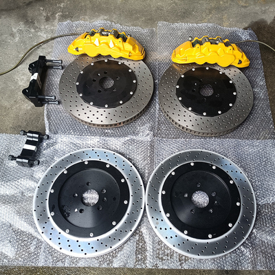 Amarillos pintados colorean BMW 740 rotores grandes de Li Car Brake Calipers 380M M