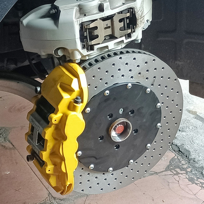Calibradores del freno del coche de Front Side Six Pistons Painted cabidos para Lexus 570