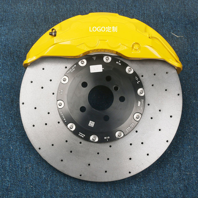 10 Potes Calibre de freno Discos de acero de alto carbono Monobloque de peso ligero modificado para BMW X5
