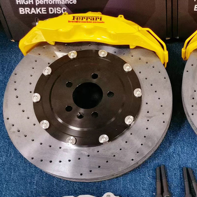 Excelente resistencia al polvo calibre de freno para Audi Q7 con rotores personalizados
