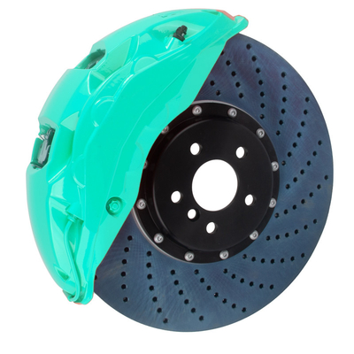 Calibradores de freno de tipo rotor perforados cruzados para una mejor disipación del calor