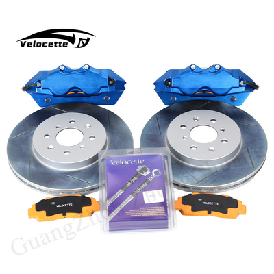 Para el Audi Q5 Q6 Q7 Kit de pinzas de freno SPOON 4-Pot en ruedas de 15-16 pulgadas 285-300mm pinza de freno automática