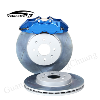 Para el Audi Q5 Q6 Q7 Kit de pinzas de freno SPOON 4-Pot en ruedas de 15-16 pulgadas 285-300mm pinza de freno automática