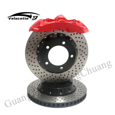Refitando alto rendimiento 6-Pot Bake Caliper Kit de freno grande GT6 para 18-21 pulgadas Ruedas 350-405mm plato BMW