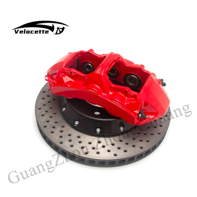 Refitando alto rendimiento 6-Pot Bake Caliper Kit de freno grande GT6 para 18-21 pulgadas Ruedas 350-405mm plato BMW