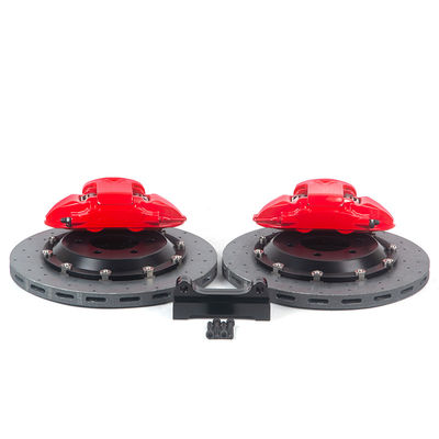 Disco de freno 9N Rojo 380-400mm para piezas de automóviles y repuestos, pinza de freno de 6 pistones de 19-20 pulgadas para rueda trasera