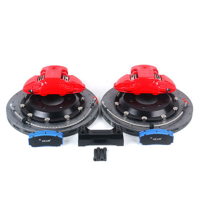 Disco de freno 9N Rojo 380-400mm para piezas de automóviles y repuestos, pinza de freno de 6 pistones de 19-20 pulgadas para rueda trasera