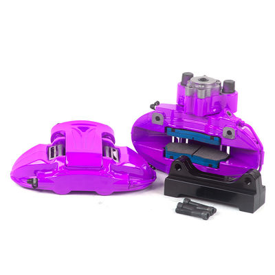 Disco de freno de color púrpura 9N 380-400mm para piezas y repuestos de automóviles, pinza de freno de 6 pistones para rueda trasera de 19-20 pulgadas