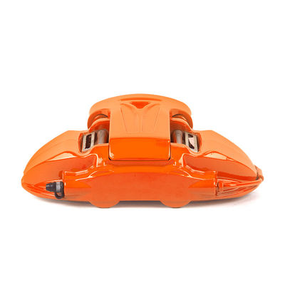 9N Color Naranja 380-400mm Disco de freno Partes y repuestos de automóviles 19-20 pulgadas 6 pistones Calibre de freno Rueda trasera