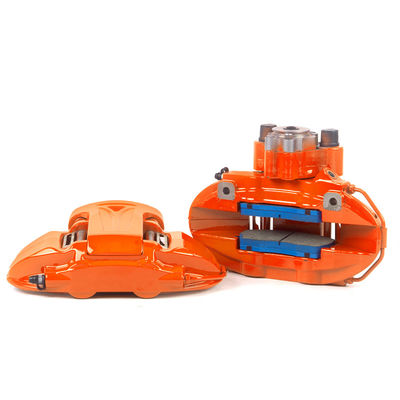 9N Color Naranja 380-400mm Disco de freno Partes y repuestos de automóviles 19-20 pulgadas 6 pistones Calibre de freno Rueda trasera